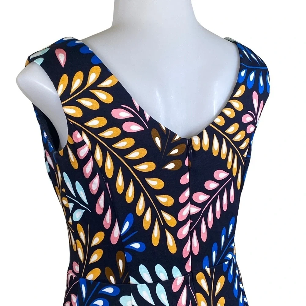 Boden Mary Sleeveless Print Midi Dress - Picture 12 of 14